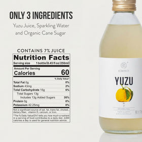 Kimino Yuzu pour over ice, perfect for a refreshing break