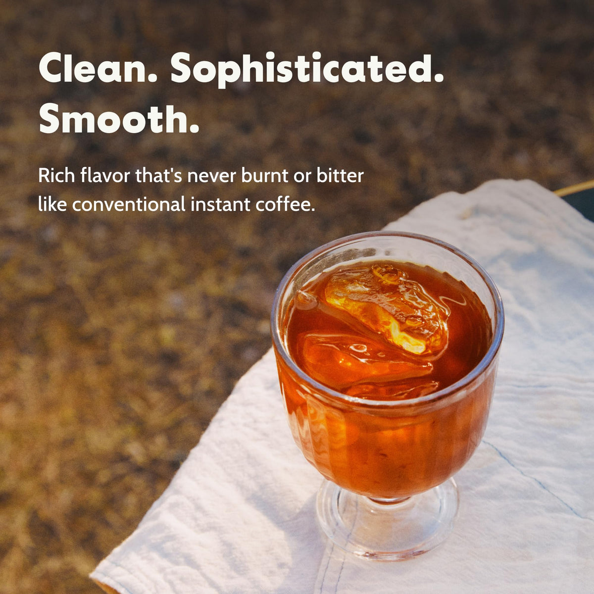 KimlyParc Craft Instant Espresso dissolves in hot water for a quick, aromatic cup.
