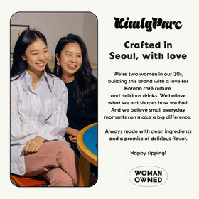 KimlyParc Craft Instant Espresso latte-inspired serving with milk and foam artwork.