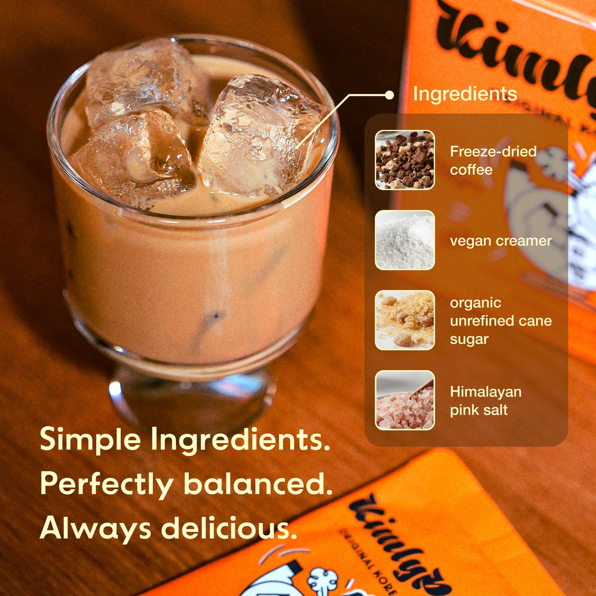 KimlyParc hot coffee pouring into mug, steady aroma and smooth texture.