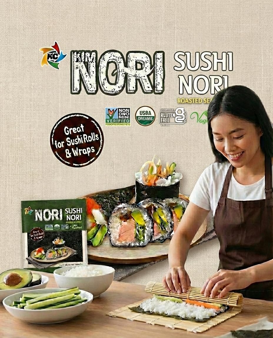 Kimnori keto-friendly nori wraps offer a light, low-carb option