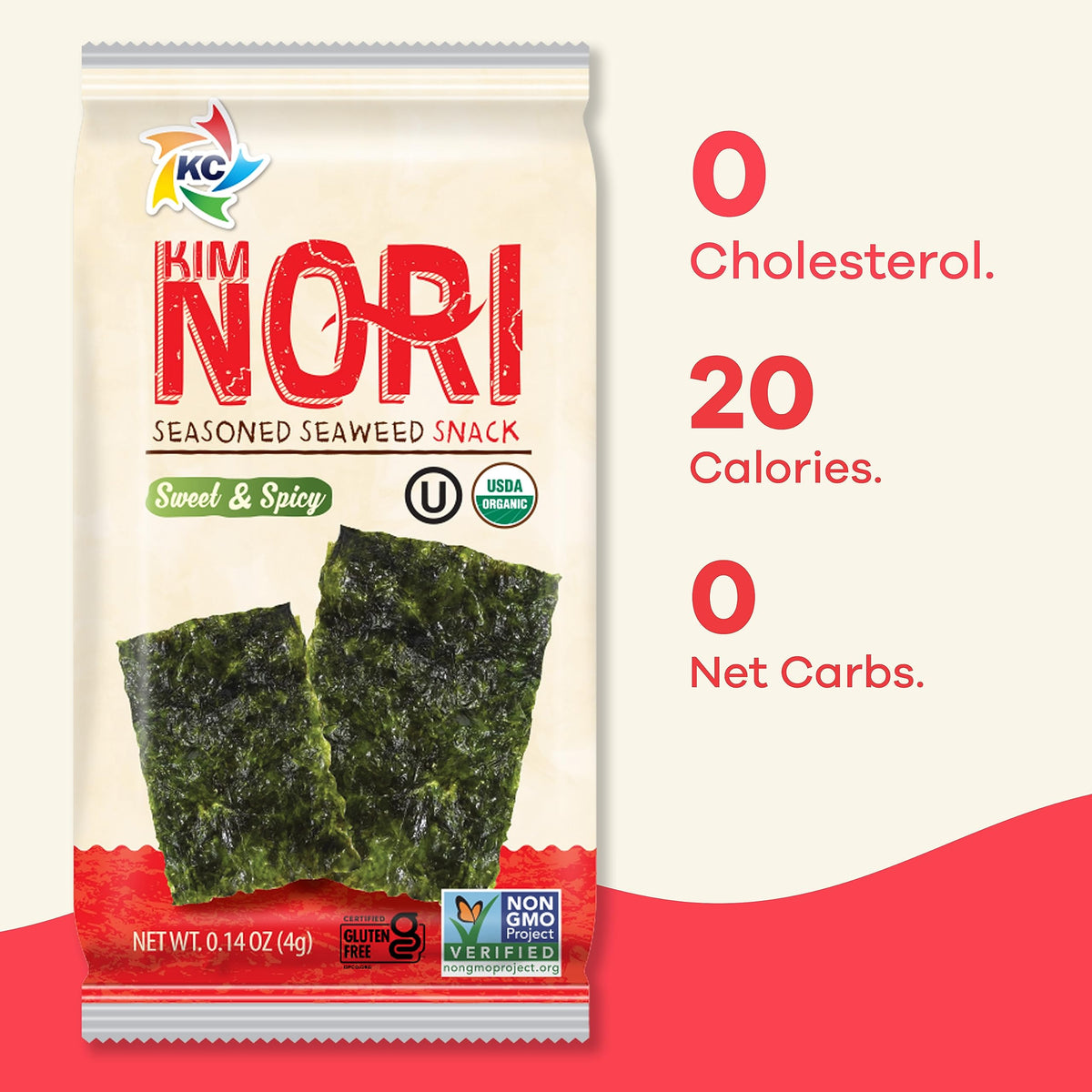 Kimnori iodine-rich seaweed provides mineral-rich grab-and-go convenience