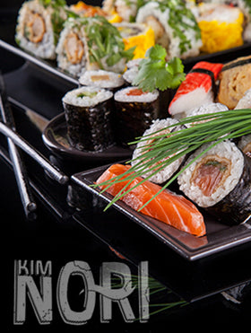KIMNORI nori used to assemble kimbap.