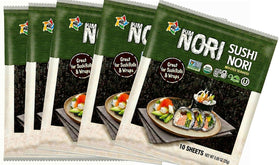 Kimnori twice-roasted sushi nori sheets with crisp texture for easy rolling