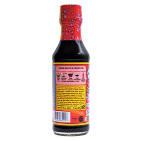 Kimono Mom UMAMI SAUCE glass jar ready for dipping sauces