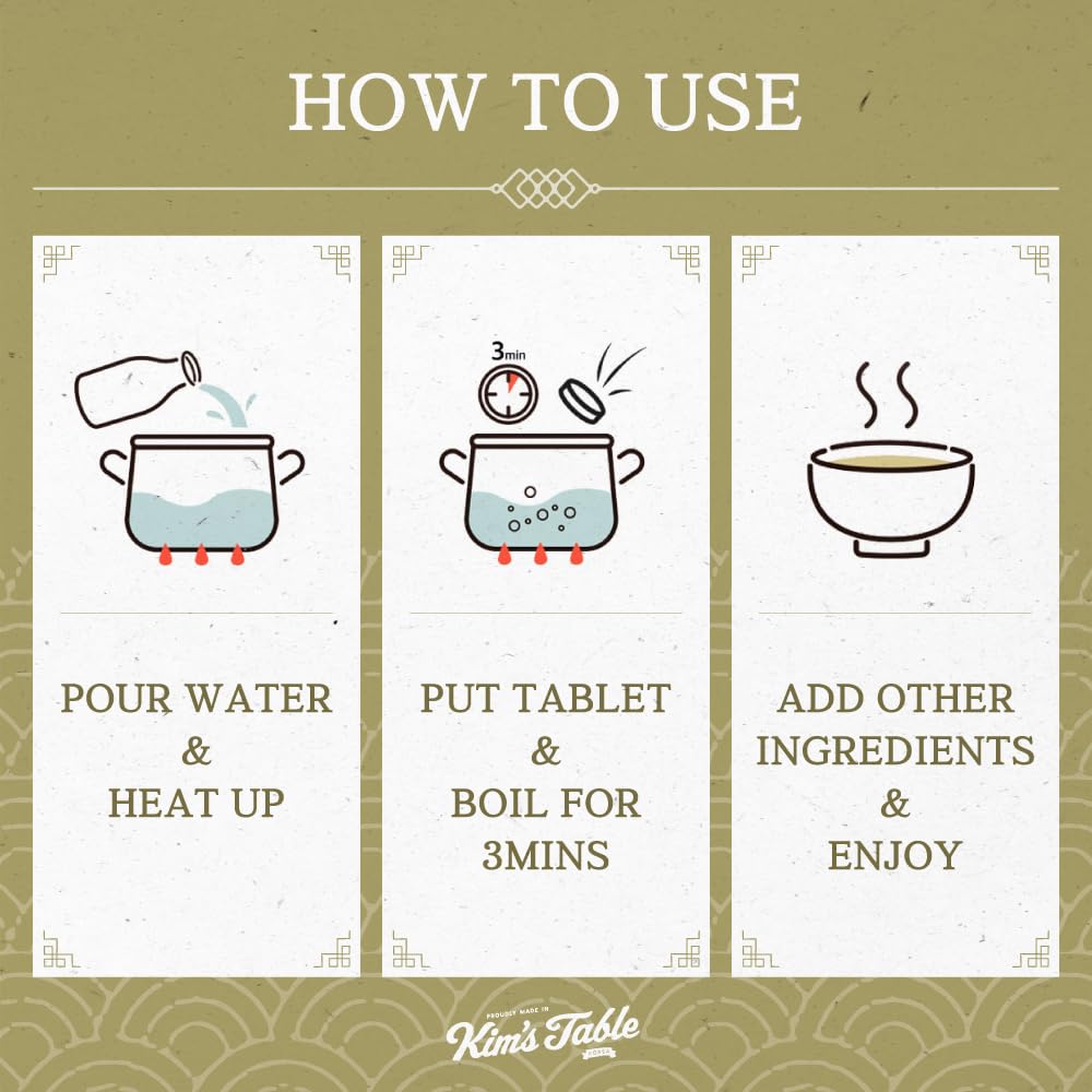 Cooking jjigae using KIM'S TABLE broth base