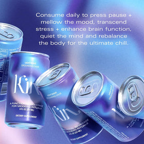 Lightwave bottle poured into a glass to show ready-to-drink convenience.