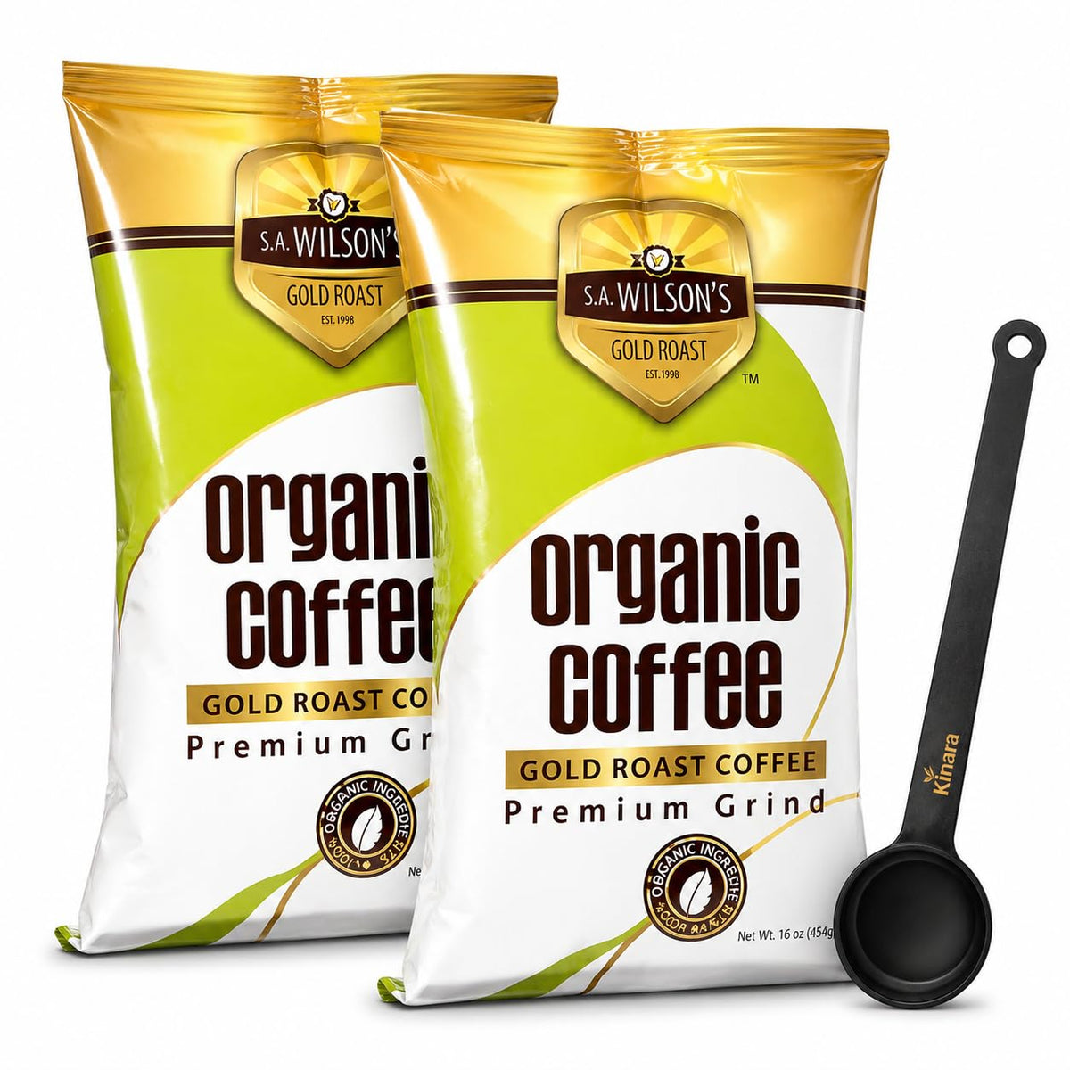 Kinara S.A. Wilson’s organic enema coffee ground for pure, aromatic brewing rituals.