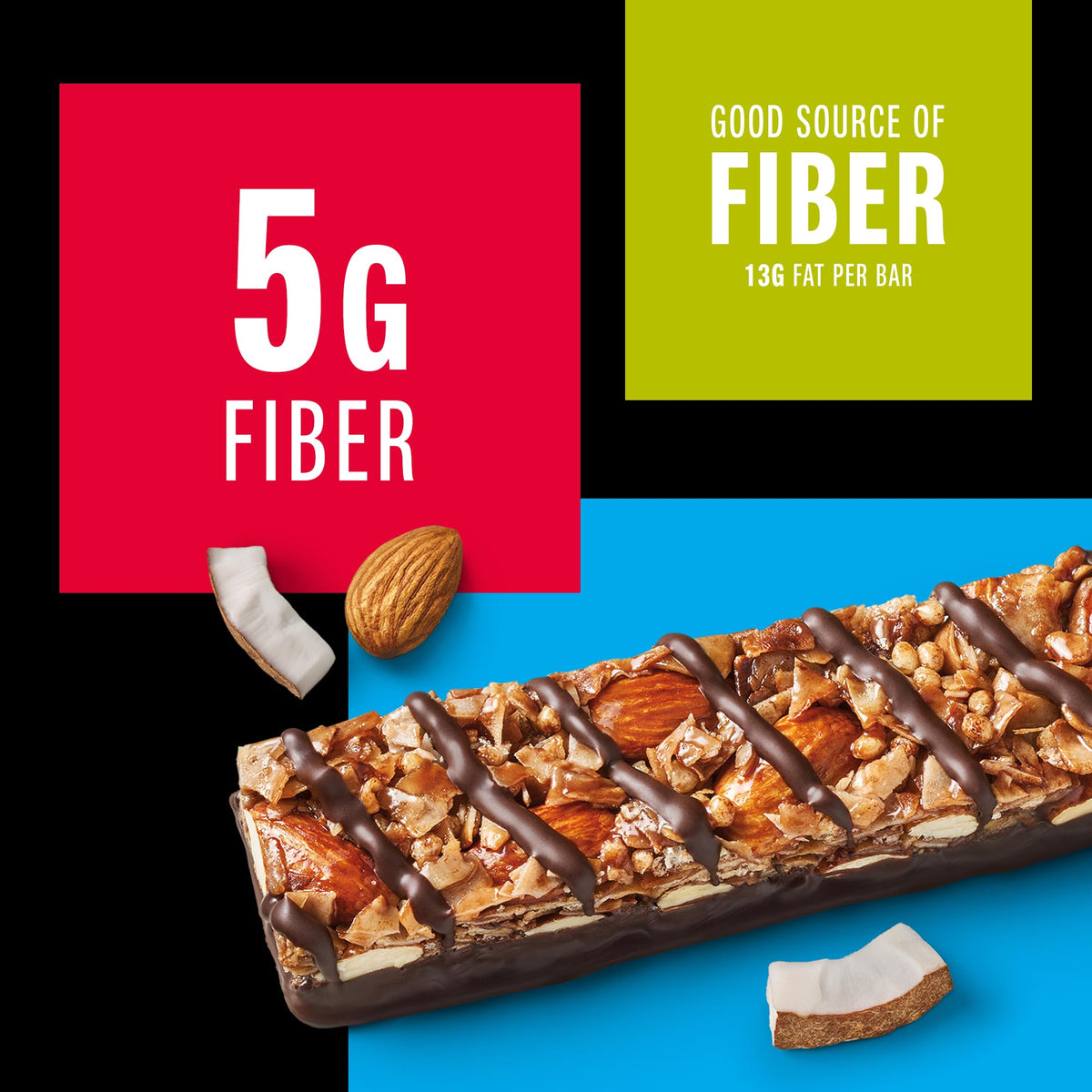 KIND almonds and coconut ingredients highlight wholesome crunch