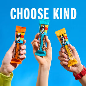 KIND gluten-free bar suitable for gluten-sensitive snacking.