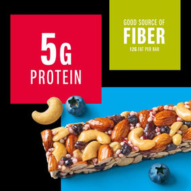 KIND bar highlights cashews as the first ingredient for a nut-forward snack.