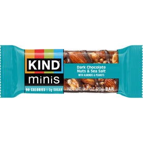KIND Bar Minis ingredient focus on almonds and non GMO quality