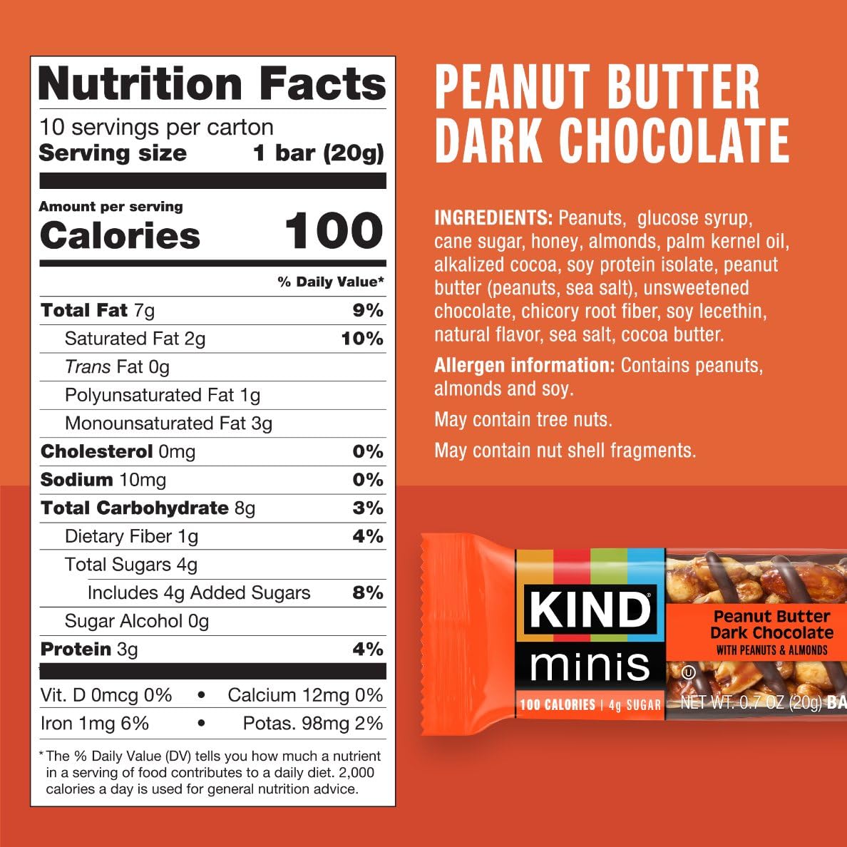 KIND Bar Minis Variety Pack 30-count display