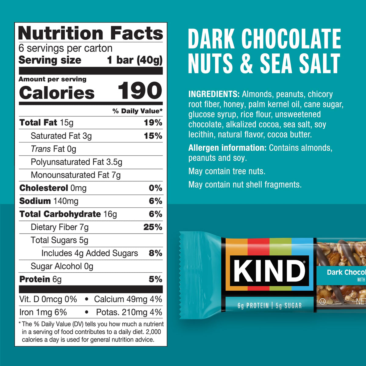 KIND Bar variety pack display shows flavors for sharing
