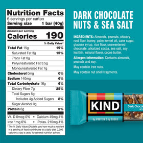 KIND Bar variety pack display shows flavors for sharing