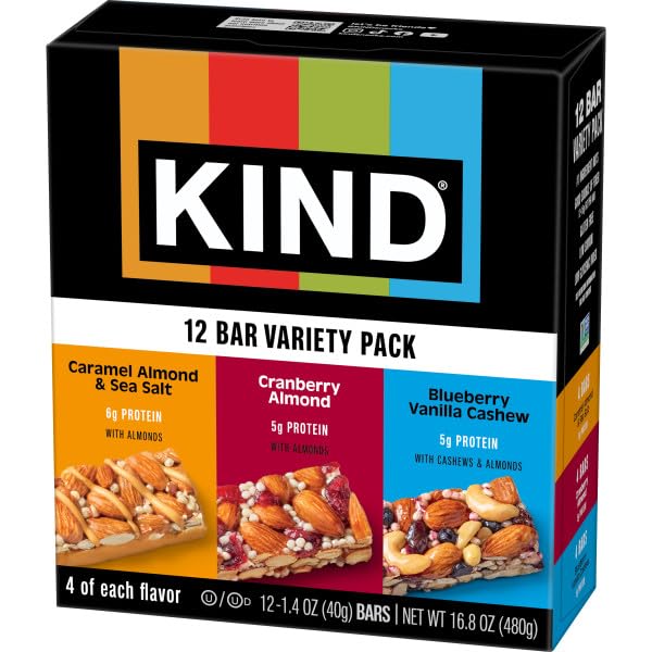 KIND cranberry-almond bar combining tart fruit with nutty richness