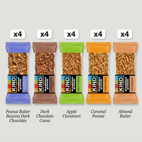 KIND Breakfast Dark Chocolate Cocoa bar with rich flavor and soft-baked texture.