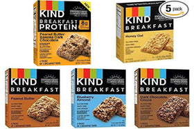 Kind Breakfast Bars Dark Chocolate box, perfect morning treat.