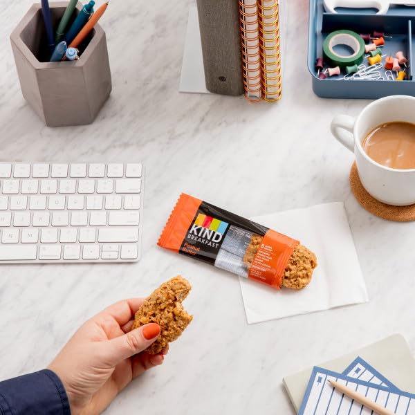 KIND Breakfast Bars Non-GMO verified seal supports clean-label snacking.