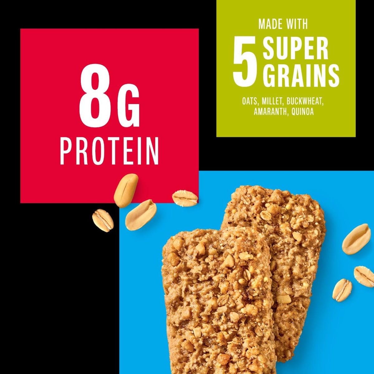 KIND Breakfast Bars with five super grains deliver steady energy and wholesome textures.