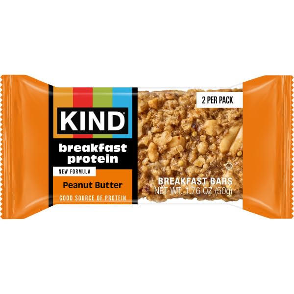 Individually wrapped KIND bars ideal for portion control and on-the-go snacking