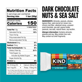 KIND Caramel Almond Sea Salt bars close-up, snack between meetings