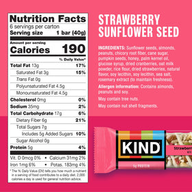 KIND Dark Chocolate Raspberry Pumpkin Seed bar close-up, indulgent chocolate and seeds.