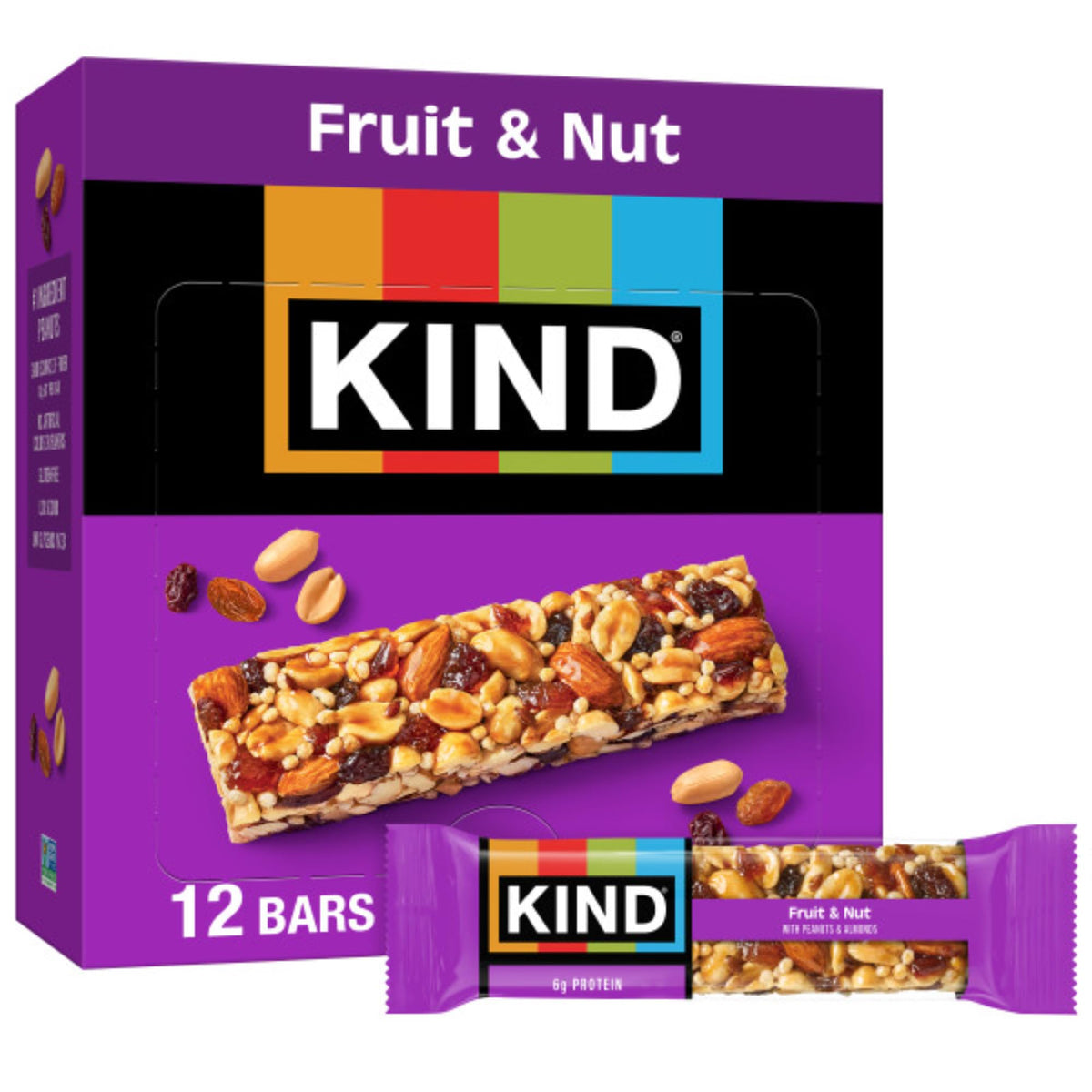 KIND Fruit & Nut bar with apricots for a quick snack.