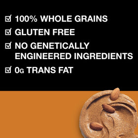 Gluten-free Non-GMO Kosher label on KIND packaging close-up