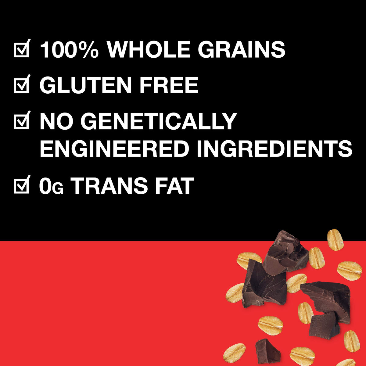 KIND Gluten Free Snack packaging emphasizing gluten free ingredients.