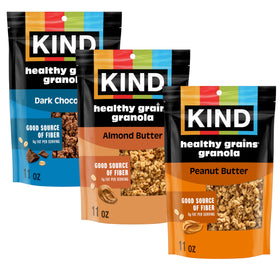 Kind Healthy Grains Variety Pack bundle for on-the-go snacking.