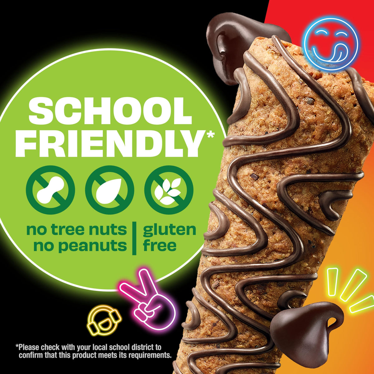 KIND Kids Bars made with 100% whole grain oats for wholesome snacking