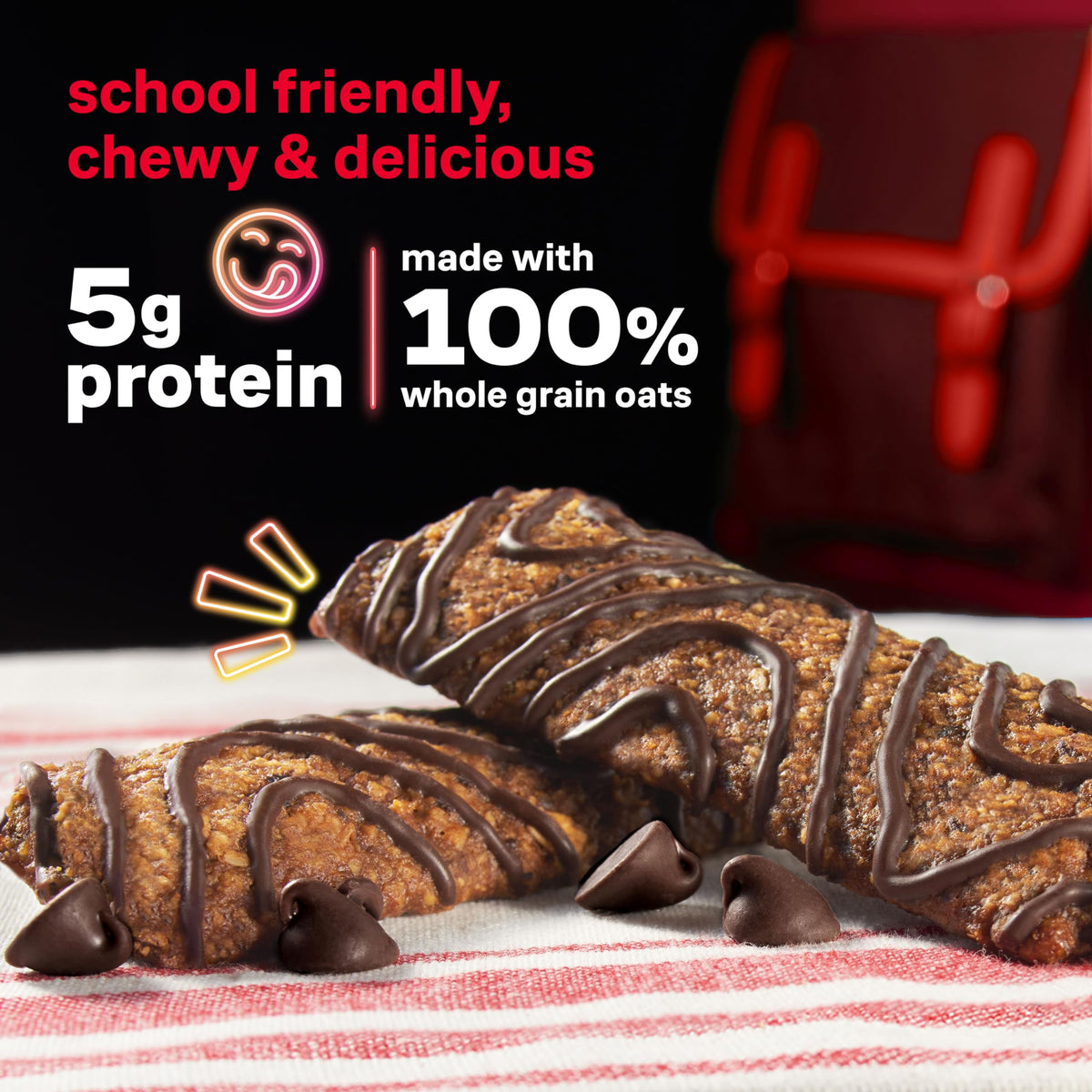 KIND Kids Bars 5g protein per 1.2oz bar for energy