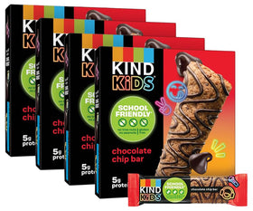 KIND Kids Bars Chocolate Chip 40-count box for lunch boxes
