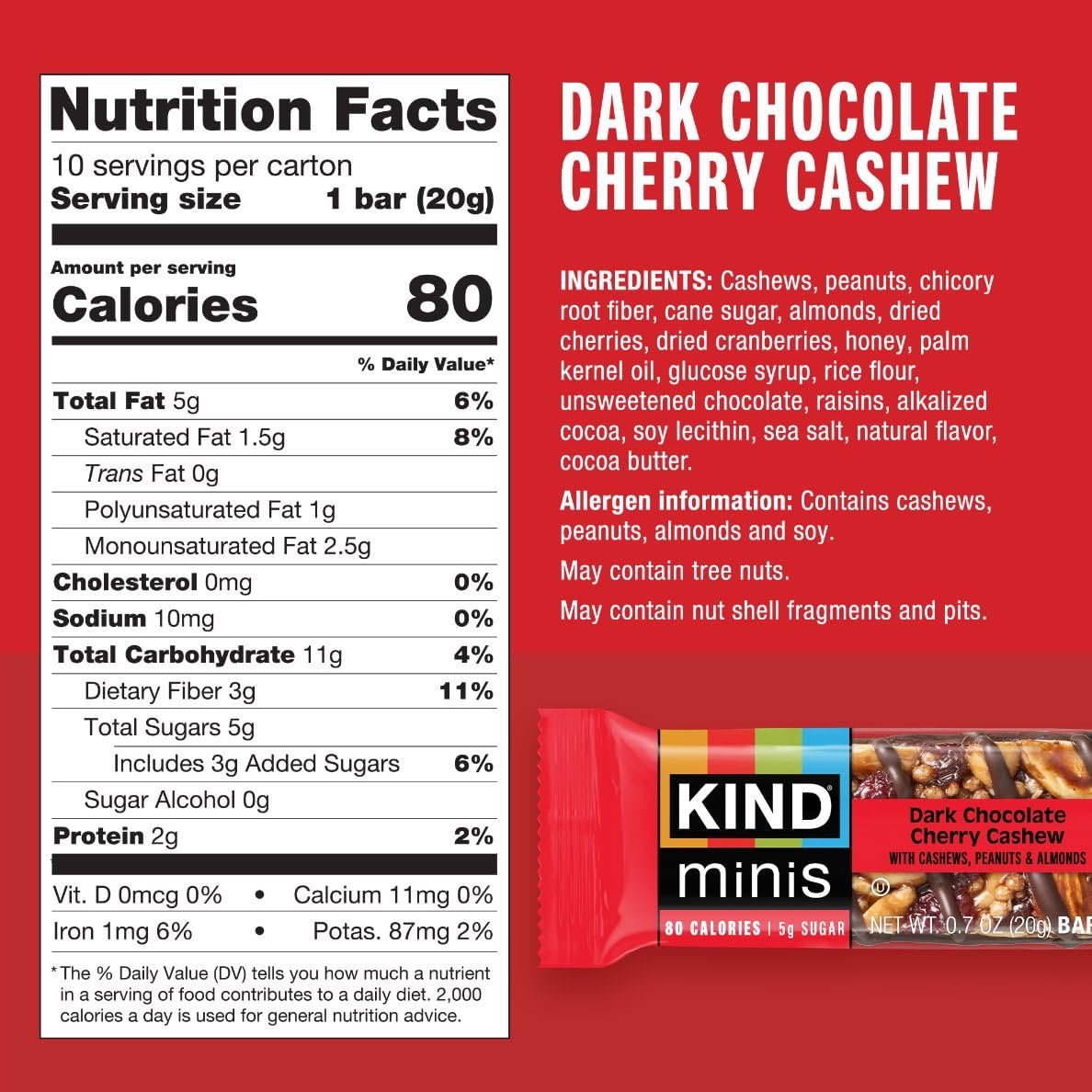 KIND Mini Bars individually wrapped snacks ready for bag or desk