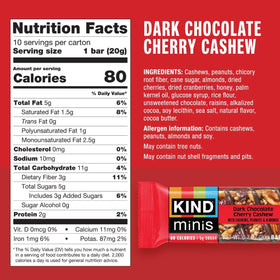 KIND Mini Bars individually wrapped snacks ready for bag or desk