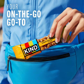 KIND snack bar on-the-go for a wholesome midday boost.