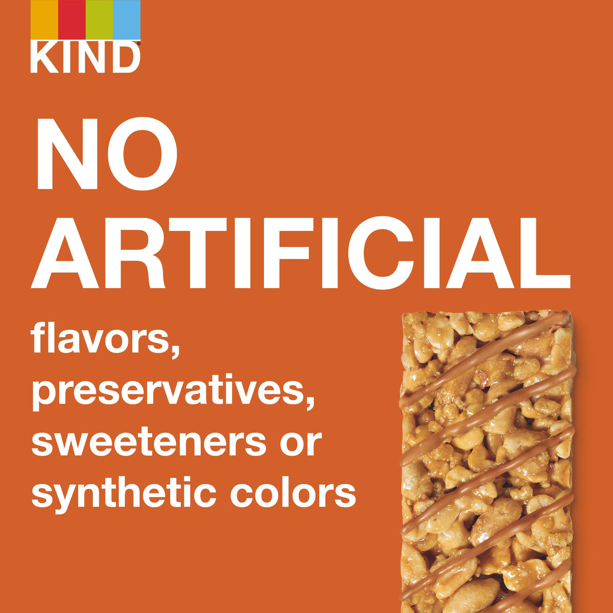 KIND Protein Bars Crunchy Peanut Butter ingredient close-up highlighting gluten-free recipe