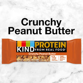 KIND Protein Bars Crunchy Peanut Butter on-the-go snack option