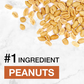 KIND Protein MAX bar with peanuts and nuts shows real ingredients and crunch.
