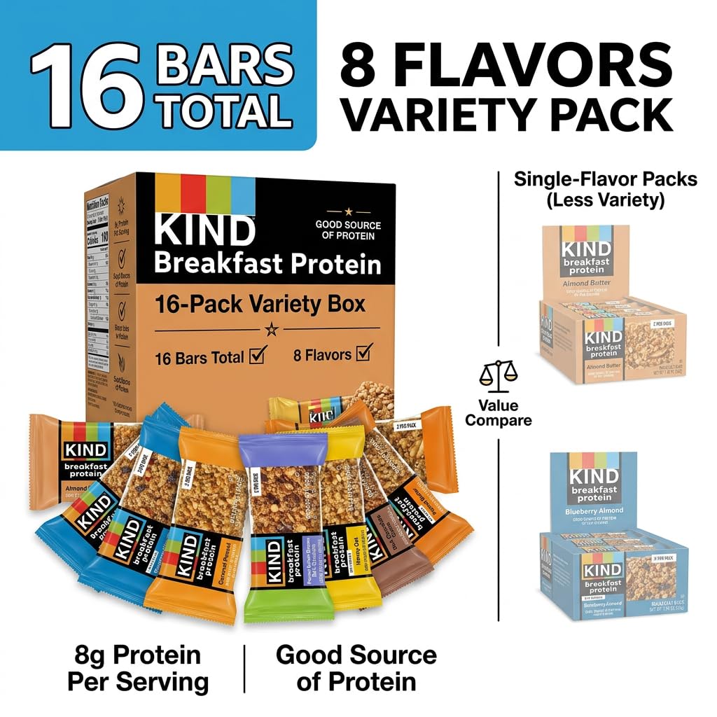 KIND Snack Bar Blueberry Almond, fruity crunchy bite