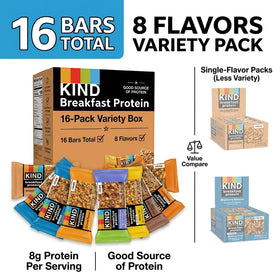 KIND Snack Bar Blueberry Almond, fruity crunchy bite
