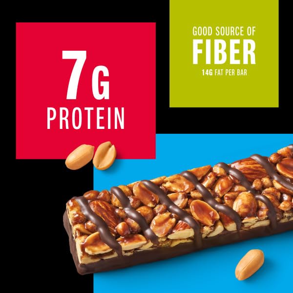 KIND snack bars ideal for busy days, shown in a sleeve.