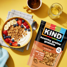 On-the-go KIND snack pack six pouches ready for busy mornings