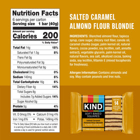 KIND Soft Baked Squares individually wrapped bars ready for on-the-go snacking.