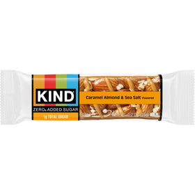 Kind Zero Added Sugar snack pack with five individually wrapped bars ready
