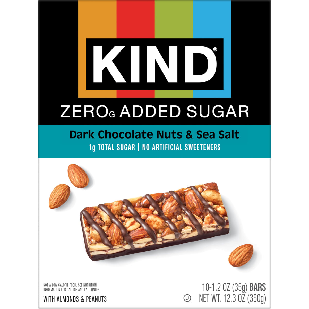 KIND ZERO Added Sugar Bars on the go prove a quick on the go snack option.