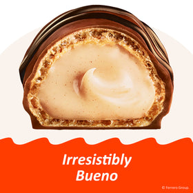 Gift-ready Kinder Bueno snack ideal for celebrations and stocking stuffers.