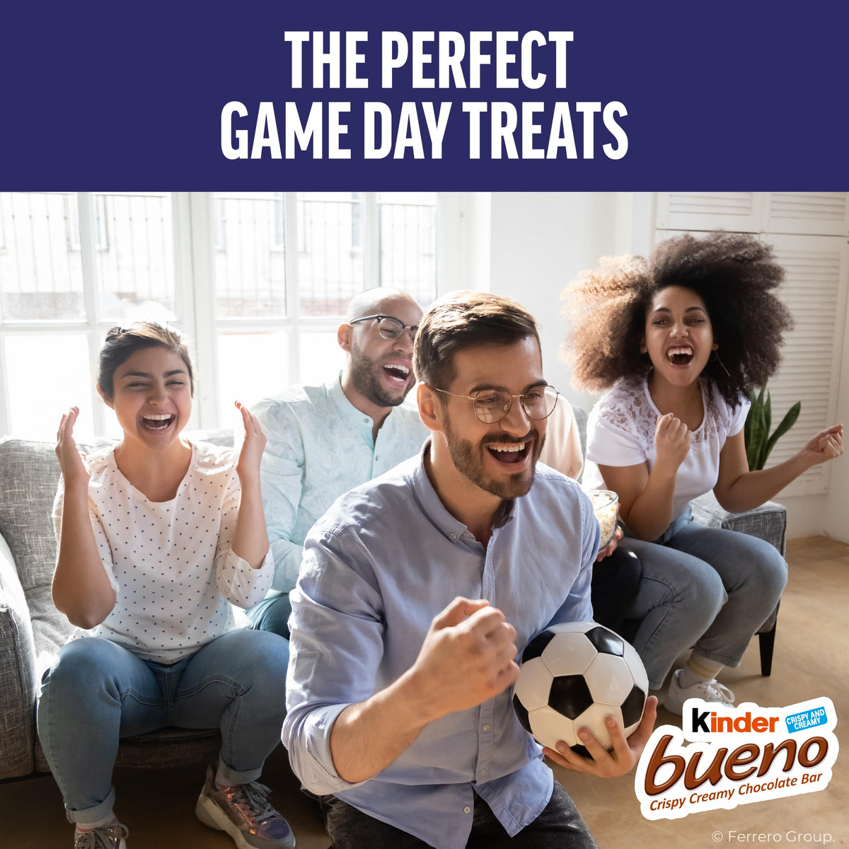 Crispy wafer layers in a Kinder Bueno bar deliver satisfying texture
