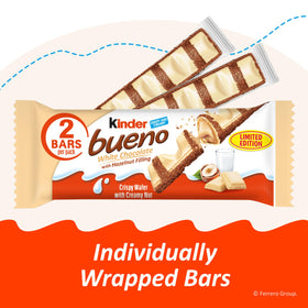 Portable Kinder Bueno bars for quick indulgence during study sessions or commutes